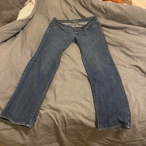 Straight leg jeans